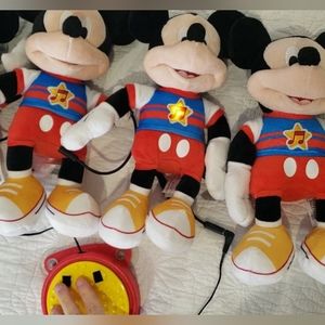Switch Adapted Toy Disney Mickey Mouse for special needs child. SINGS, Light Up